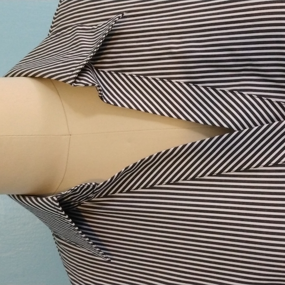 Size 1X fitted button down blouse - Picture 2 of 9